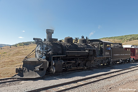 Cumbres and Toltec Scenic Railroad Steam Engine 488 Osier